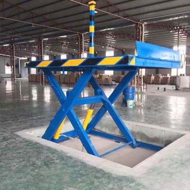 單層剪叉式升降平臺安裝